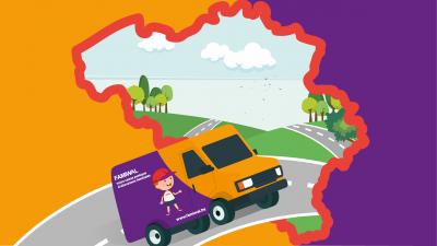 Où se cache la camionnette FAMIWAL ? Jeu de l'été