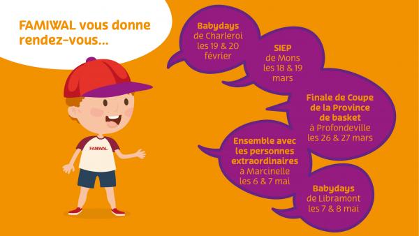 FAMIWAL vous donne rendez-vous …